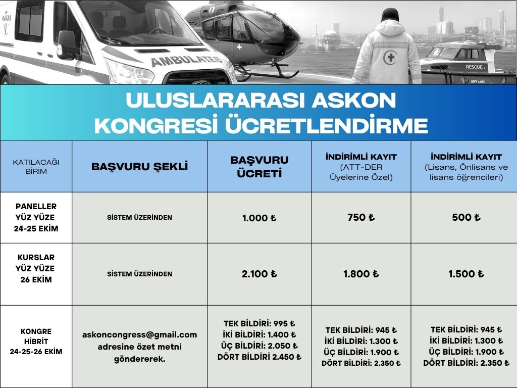 ASKON Ücretlendirme